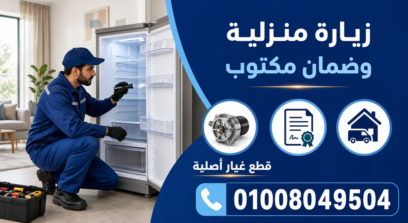 خدمة صيانة ثلاجات فريش بالبحيرة ورقم الحجز 01008049504